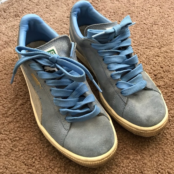 Puma Shoes - Baby Blue Pumas